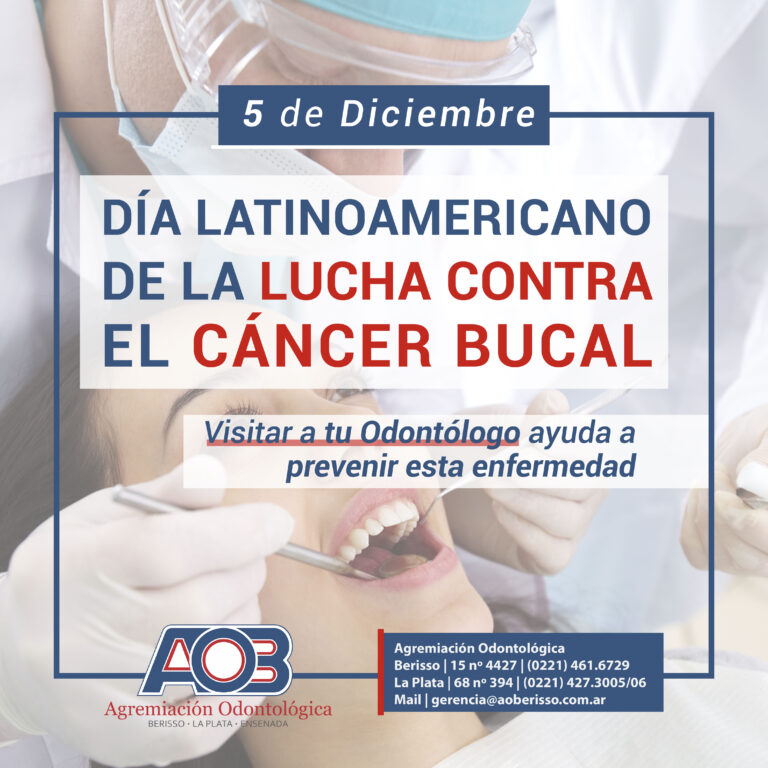 Día Latinoamericano de la Lucha contra el Cáncer Bucal