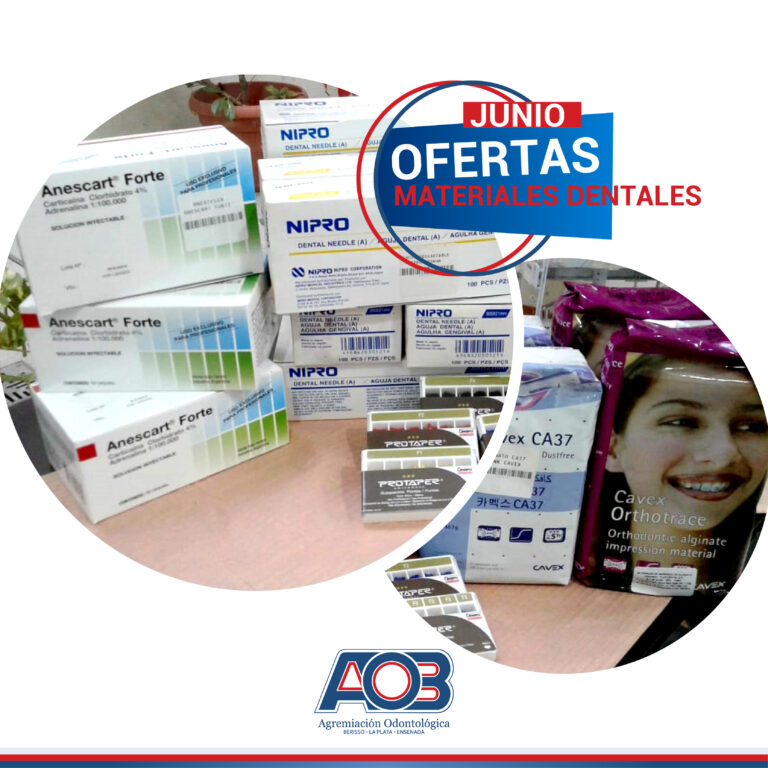 Materiales dentales: promociones de junio