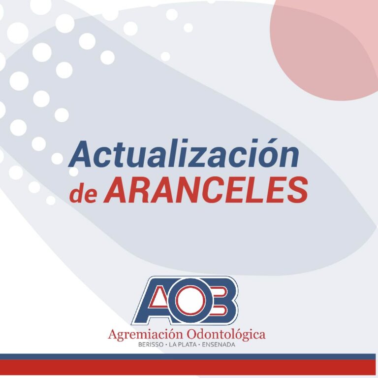 Actualización de aranceles