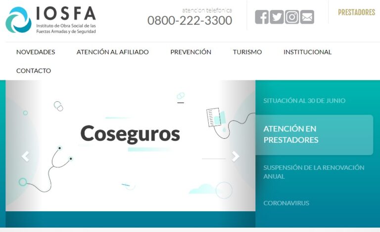 IOSFA: el nuevo convenio reemplazará a DIBA