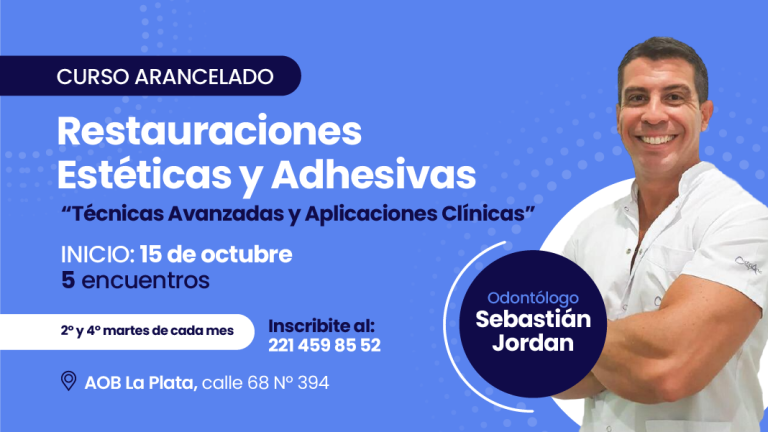 Curso arancelado sobre Restauraciones Estéticas y Adhesivas «Técnicas Avanzadas y Aplicaciones Clínicas»