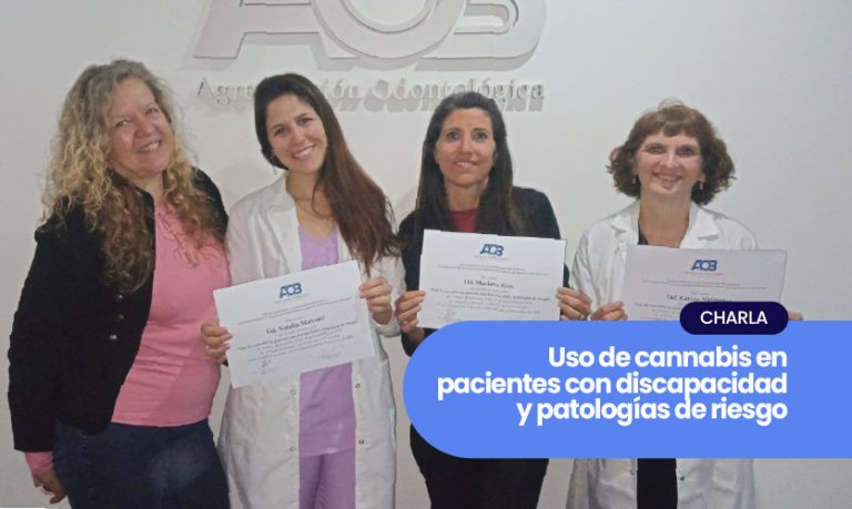 Charla gratuita denominada «Uso de cannabis en pacientes con discapacidad y patologías de riesgo»